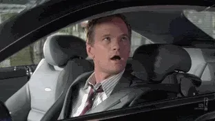 Barney Stinson Gif - Pickup Artist from How I Met Your Mother, demonstrating not creating repeat customers metaphorically